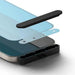 Ringke iPhone 15 Plus Screen Protector Premium Tempered Glass 9H with installation jig Transparent - iPhone 15