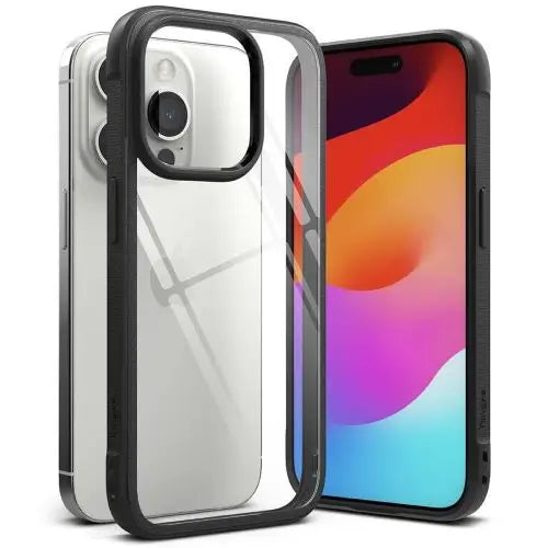 Ringke iPhone 15 Pro Max Case Fusion Bold Clear/ Black - iPhone 15 Pro Max<<<Accessories<<<Основна<<<DunaXML