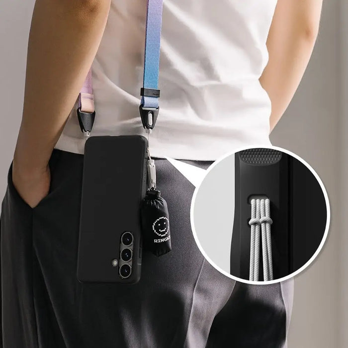 Ringke Onyx Case for Samsung Galaxy S25 - Black - Cell phone cases and covers<<<HurtelXML