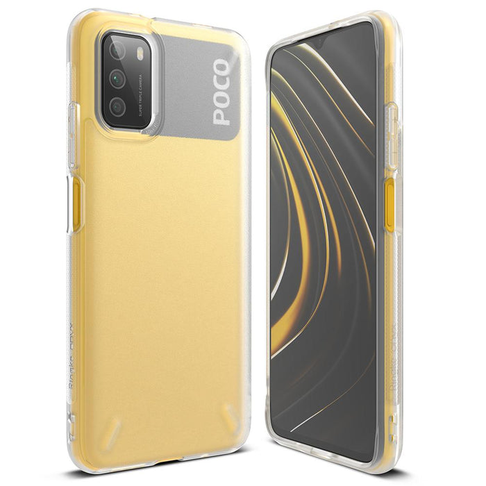 Ringke Onyx Durable TPU Case Cover for Xiaomi Poco M3 transparent (OXXI0003) - Cell phone cases and covers<<<HurtelXML