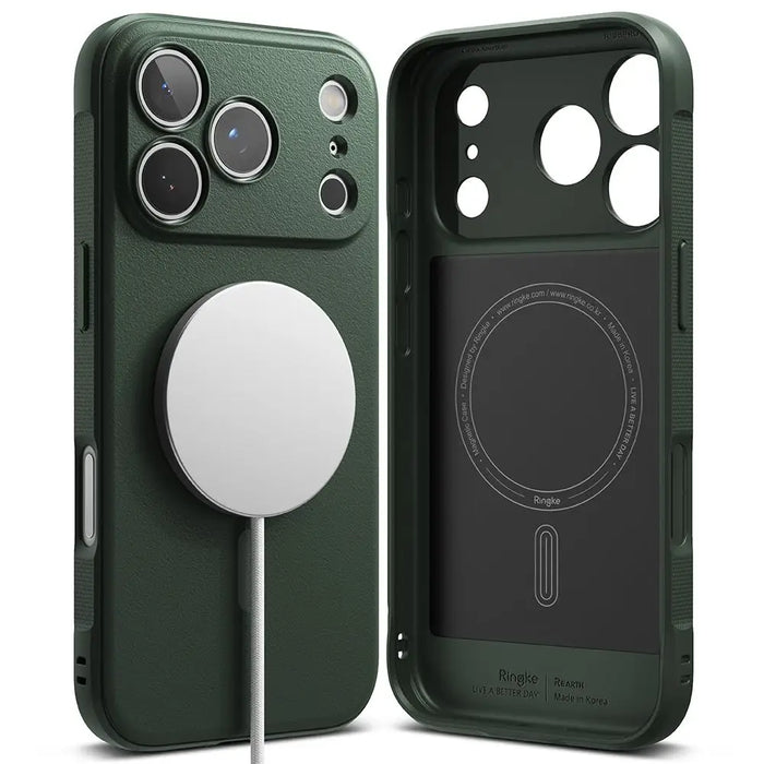 Ringke Onyx Magnetic MagSafe Case for iPhone 17 Pro - Green - Cell phone cases and covers<<<HurtelXML