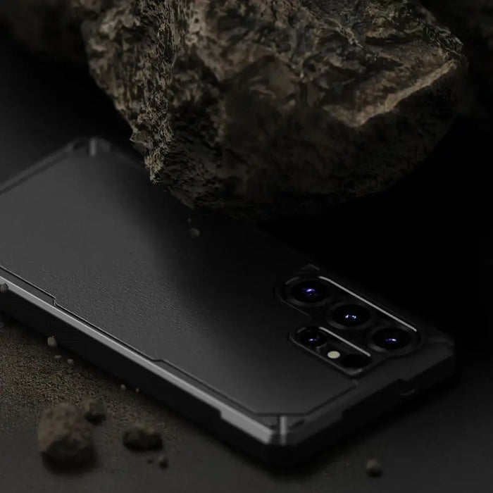 Ringke Rugged Gear Case for Samsung Galaxy S25 Ultra - Black - Cell phone cases and covers<<<HurtelXML