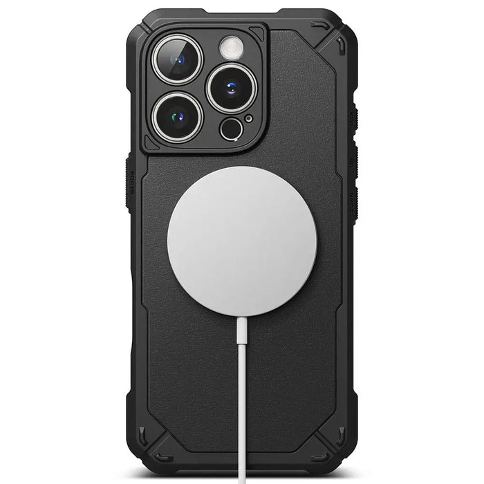 Ringke Rugged Gear MagSafe iPhone 16 Pro Max Case - Black - Cell phone cases and covers<<<HurtelXML