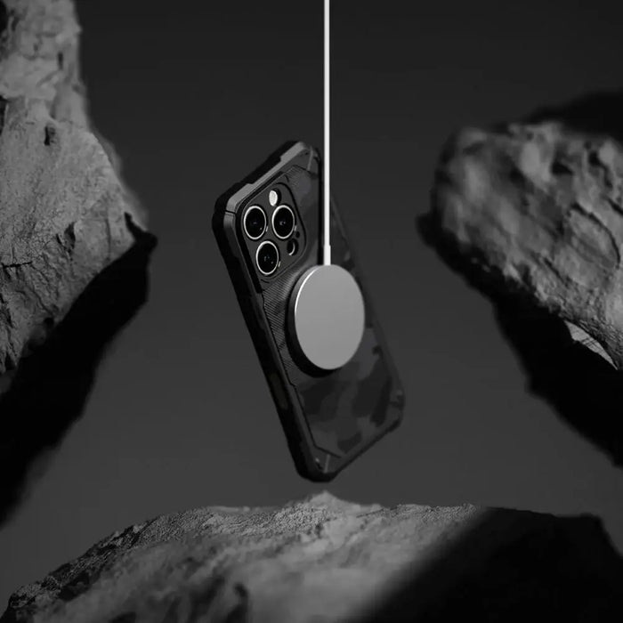 Ringke Rugged Gear MagSafe iPhone 16 Pro Max Case - Black - Cell phone cases and covers<<<HurtelXML