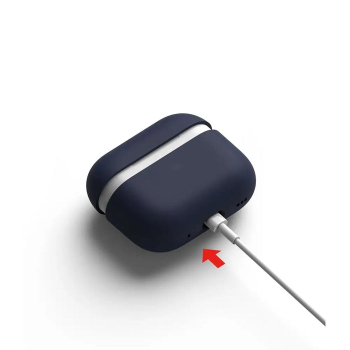Ringke Silicone Case for Apple AirPods Pro 1 / 2 - Navy Blue - Cell phone cases and covers<<<HurtelXML