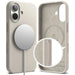 Ringke Silicone Magnetic MagSafe Case for iPhone 17 - Beige - Cell phone cases and covers<<<HurtelXML