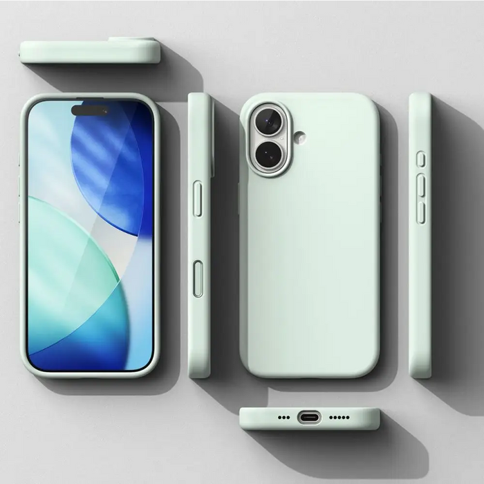 Ringke Silicone Magnetic MagSafe Case for iPhone 17 Pro - Mint - Cell phone cases and covers<<<HurtelXML