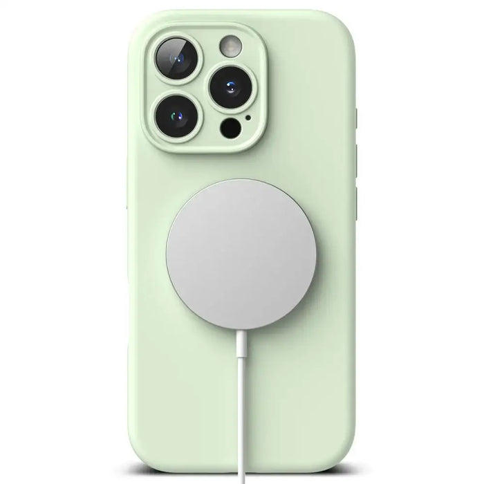 Ringke Silicone MagSafe Case for iPhone 16 Pro max - Green - Cell phone cases and covers<<<HurtelXML