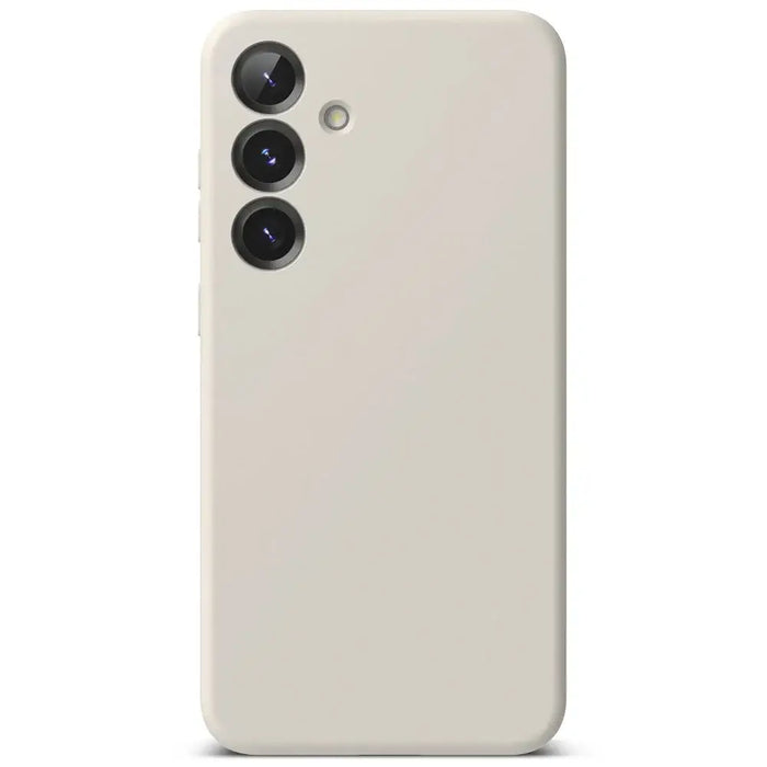 Ringke Silicone MagSafe Case for Samsung Galaxy S25 - Beige - Cell phone cases and covers<<<HurtelXML