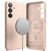 Ringke Silicone MagSafe Case for Samsung Galaxy S25 - Pink - Cell phone cases and covers<<<HurtelXML