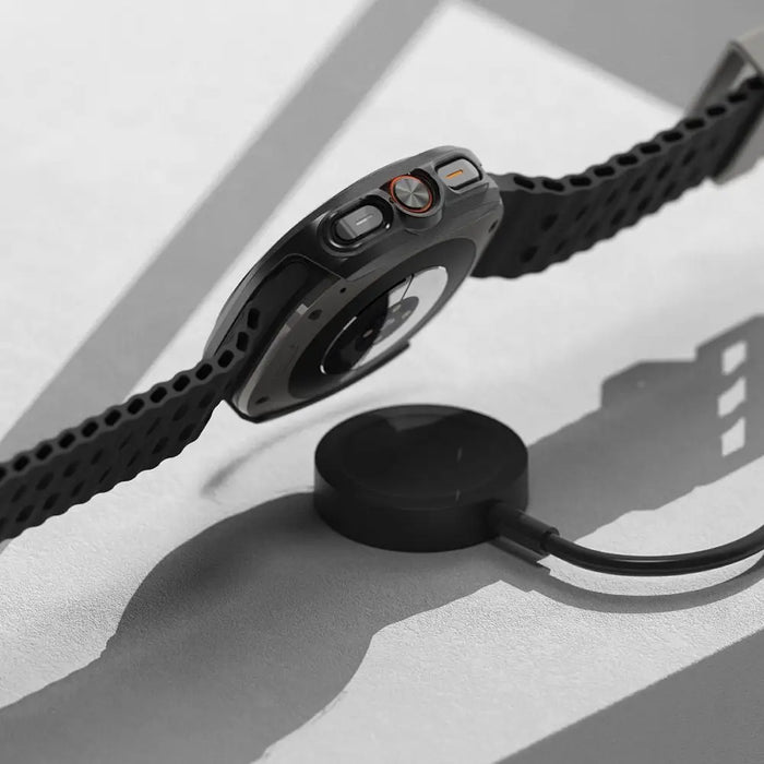 Ringke Slim & Tempered Glass Case + Glass Set for Samsung Galaxy Watch Ultra 47mm - Black - Cell phone cases