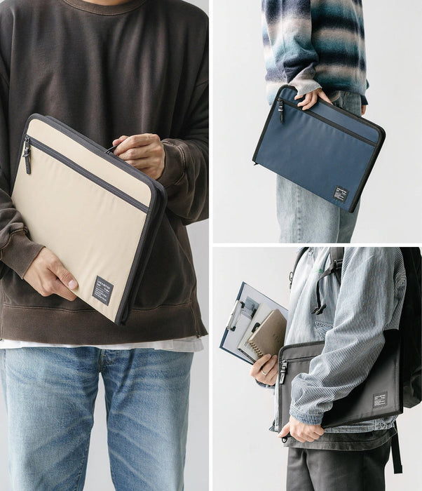 Ringke Smart Zip Pouch for a laptop up to 13’’ with a stand - beige - Laptop bags<<<HurtelXML