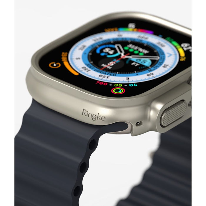 Ringke Slim 2-pack Case for Apple Watch Ultra 1/2 (49mm) - Clear &amp; Titanium