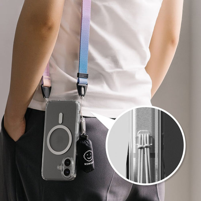 Ringke Fusion MagSafe iPhone 16 Case - Clear Matte