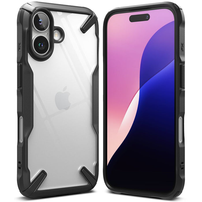Ringke Fusion X iPhone 16 Case - Black
