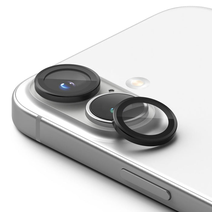 Ringke Camera Frame Protector 2-pack for iPhone 16 / 16 Plus - Black