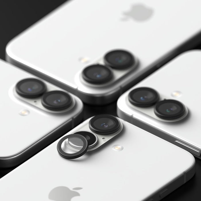 Ringke Camera Frame Protector 2-pack for iPhone 16 / 16 Plus - Black