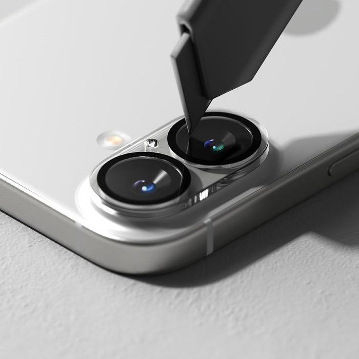 Ringke Camera Protector 2-pack tempered glass for iPhone 16 / 16 Plus