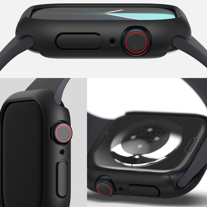 Ringke Slim 2-pack Case for Apple Watch 10 46mm - Clear and Matte Black