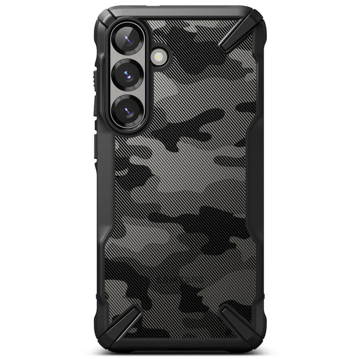 Ringke Fusion X Case for Samsung Galaxy S25+ - Black Camo