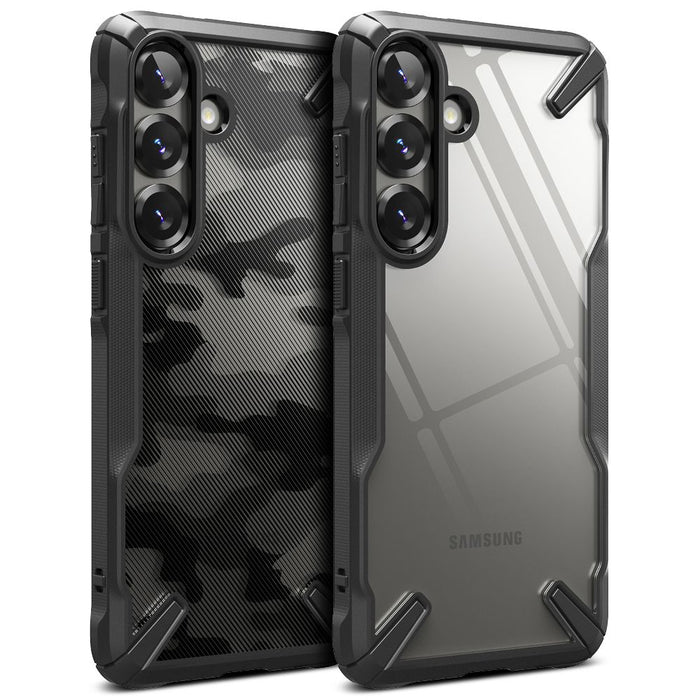 Ringke Fusion X Case for Samsung Galaxy S25+ - Black Camo