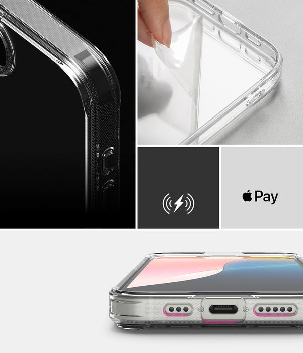 Ringke Fusion Case for iPhone 16e / 17e - Transparent