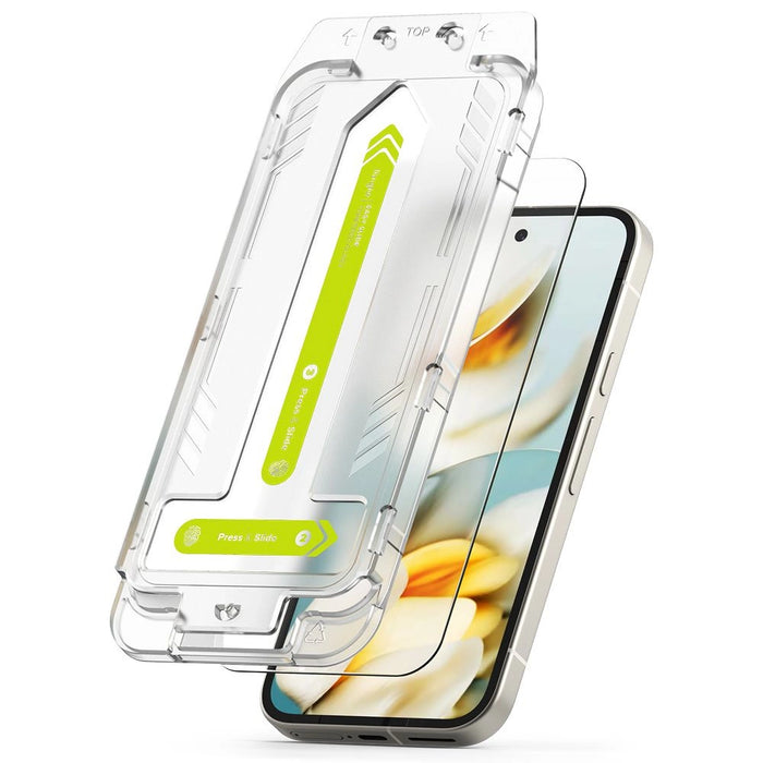 Ringke Easy Slide 2-pack tempered glass for Google Pixel 9A