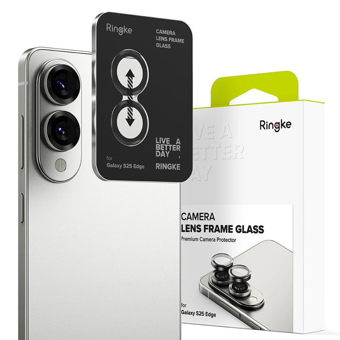 Tech-Protect Quick Set+ Tempered Glass for Samsung Galaxy S25 Edge - Clear