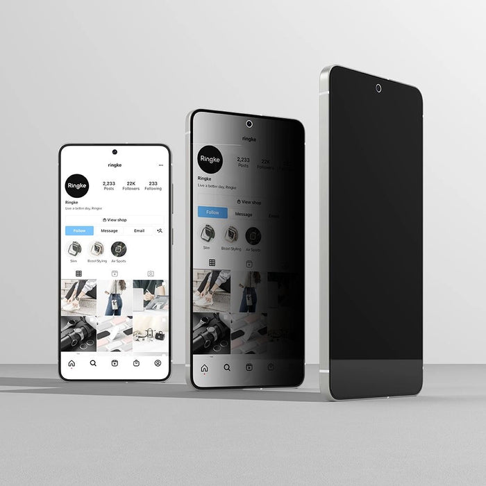 Ringke Easy Slide 2-pack Privacy Glass for Samsung Galaxy S25 Edge