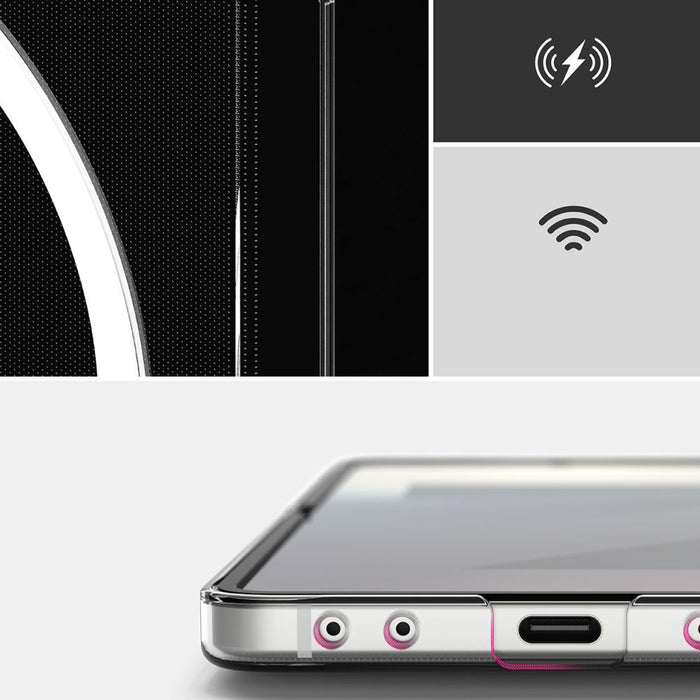 Ringke Slim Magnetic MagSafe Case for Samsung Galaxy Z Flip 7 - Transparent
