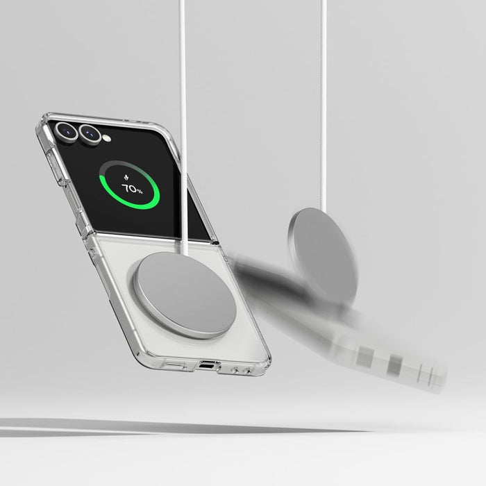Ringke Fusion Magnetic MagSafe Case for Samsung Galaxy Z Flip 7 - Clear