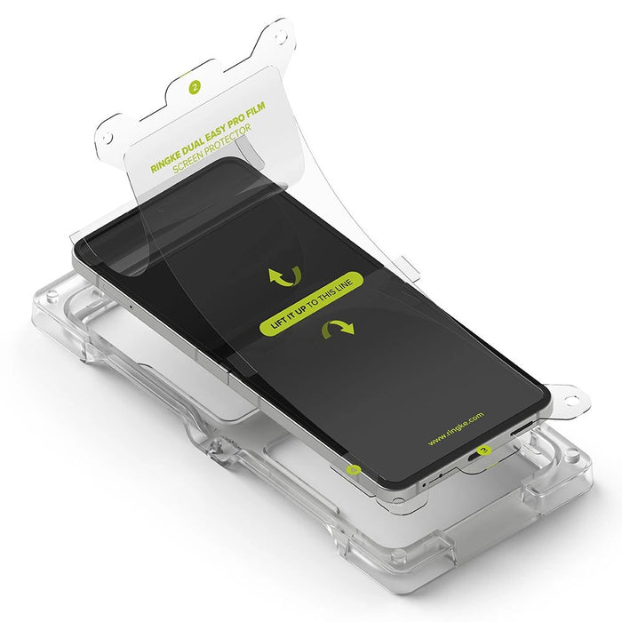 Ringke Dual Easy Pro 2-pack protective film for Samsung Galaxy Z Flip 7 - transparent