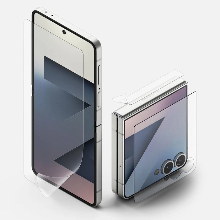 Ringke Protector Pro 3-in-1 Protective Set for Samsung Galaxy Z Flip 7 - Transparent