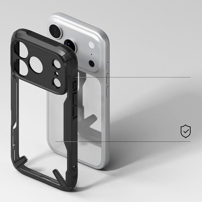 Ringke Fusion X Case for iPhone 17 Pro Max - Black