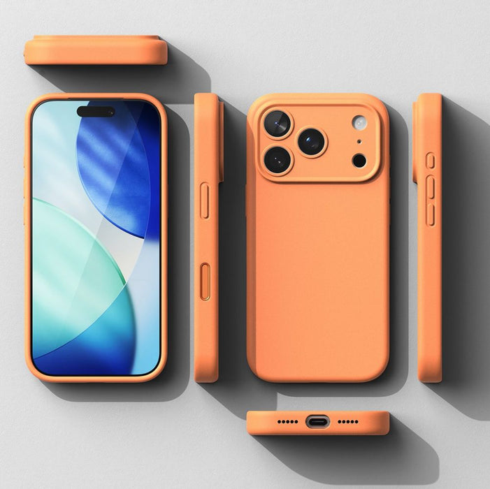 Ringke Silicone Magnetic MagSafe Case for iPhone 17 Pro Max - Orange
