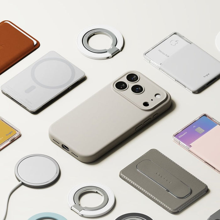 Ringke Silicone Magnetic MagSafe Case for iPhone 17 Pro - Beige