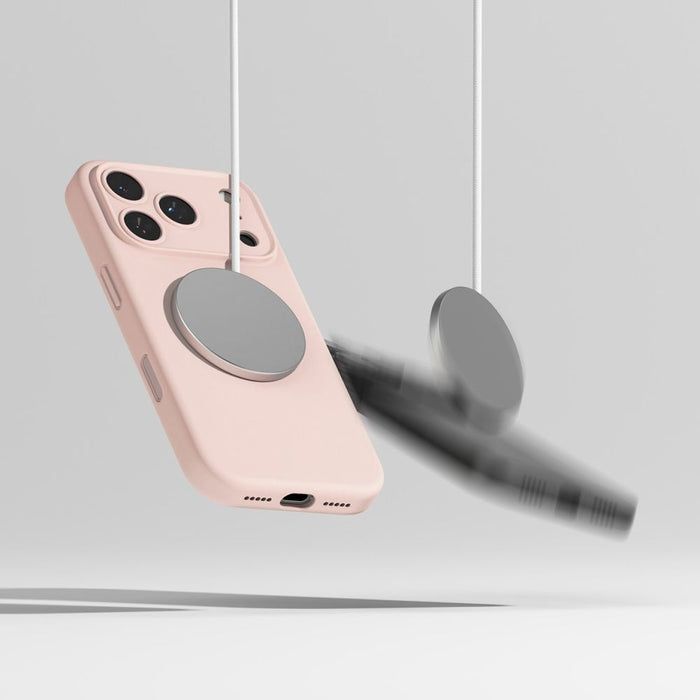Ringke Silicone Magnetic MagSafe Case for iPhone 17 Pro - Pink
