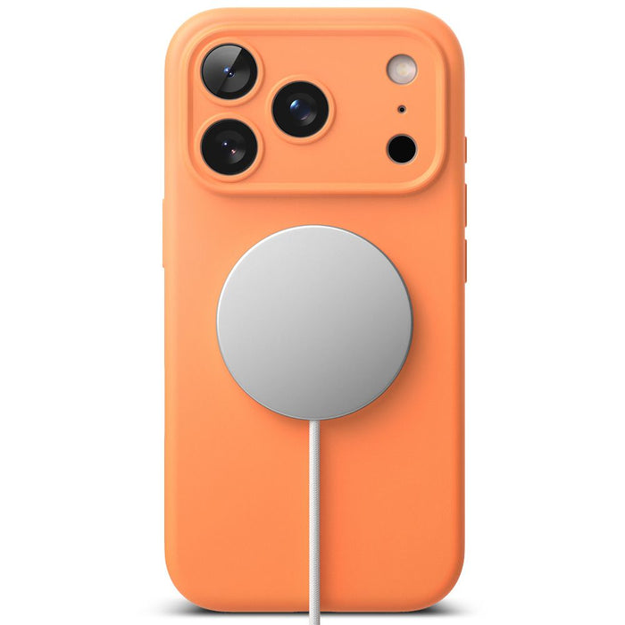 Ringke Silicone Magnetic MagSafe Case for iPhone 17 Pro - Orange