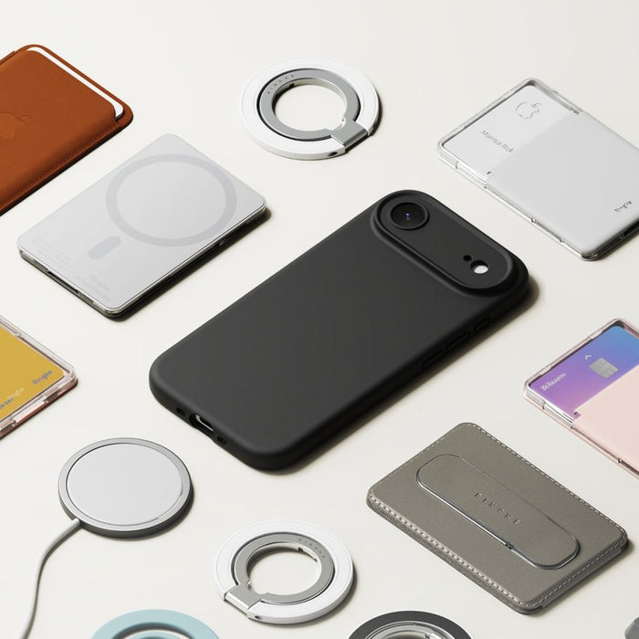Ringke Silicone Magnetic MagSafe Case for iPhone 17 Air - Black