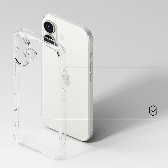 Ringke Fusion iPhone 17 Case - Clear