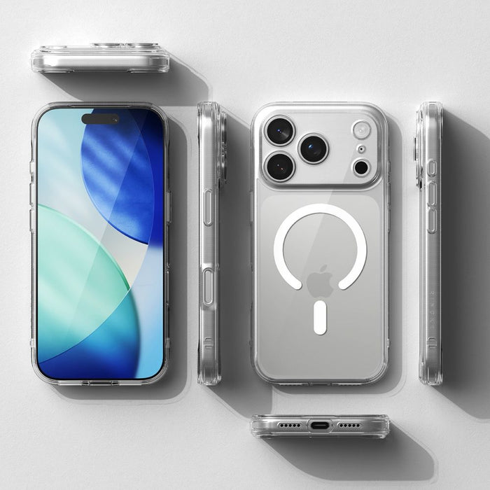 Ringke Fusion Magnetic MagSafe Case for iPhone 17 Pro Max - Clear