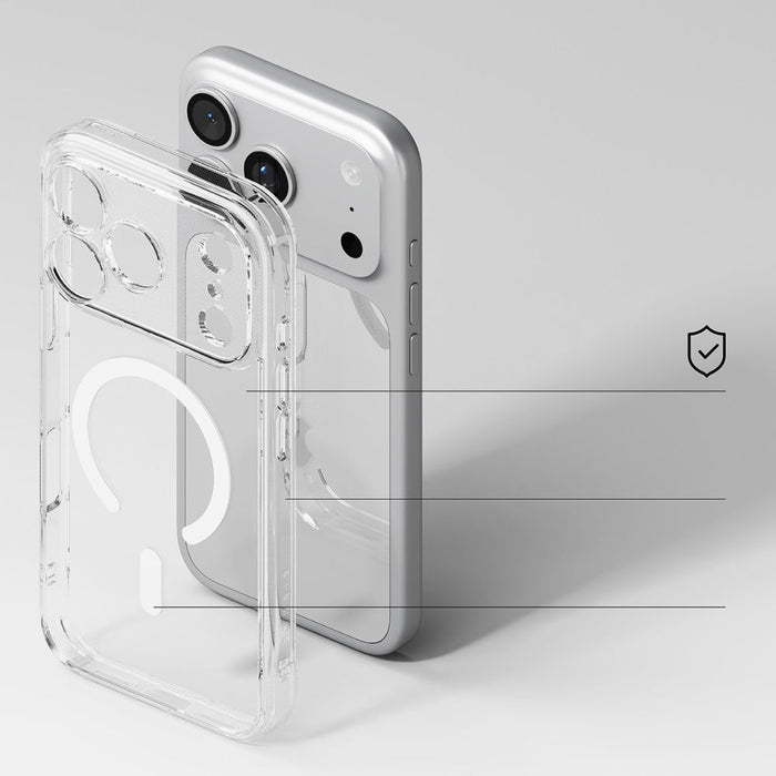 Ringke Fusion Magnetic MagSafe Case for iPhone 17 Pro Max - Clear