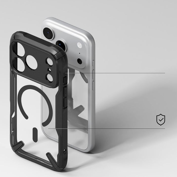 Ringke Fusion X Magnetic MagSafe Case for iPhone 17 Pro Max - Black