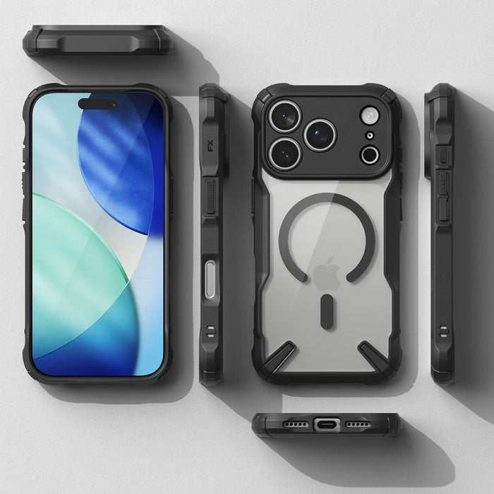 Ringke Fusion X Magnetic MagSafe Case for iPhone 17 Pro - Black
