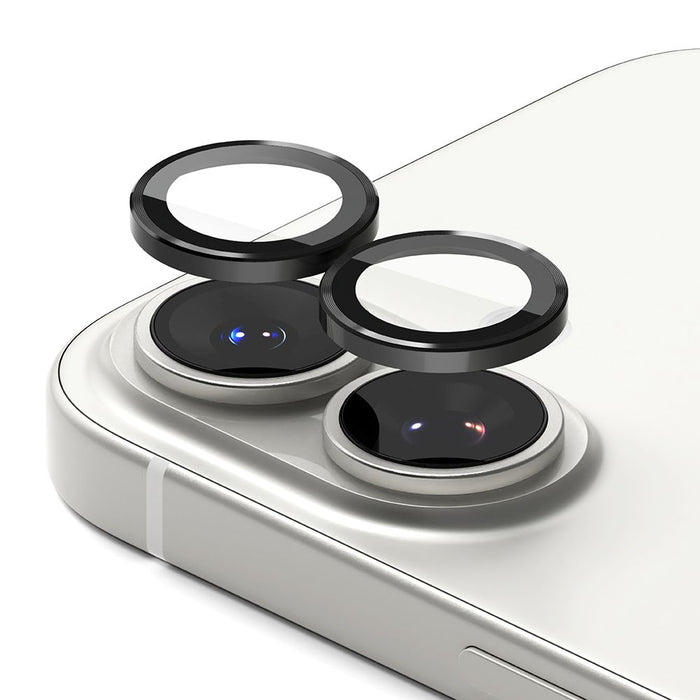 Ringke Camera Frame Protector 2-pack for iPhone 17 - Black