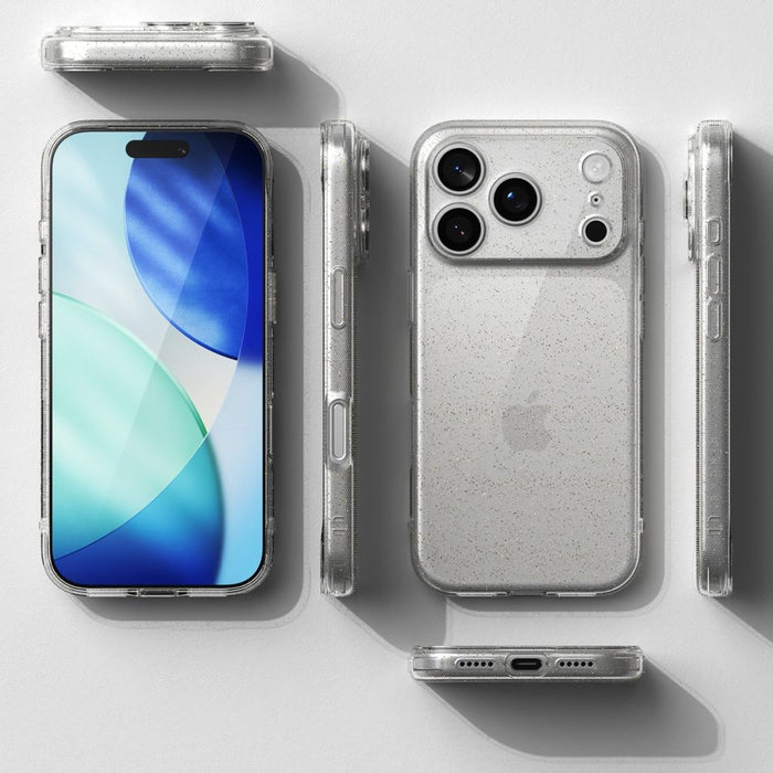Ringke Air Case for iPhone 17 Pro Max - Clear and Glitter