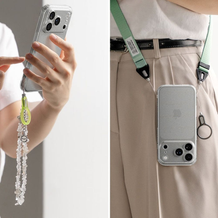 Ringke Air Case for iPhone 17 Pro Max - Clear and Glitter