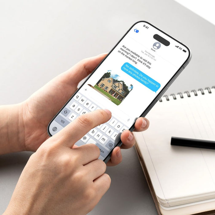 Ringke Easy Slide 2-pack tempered glass for iPhone 17 Air - black