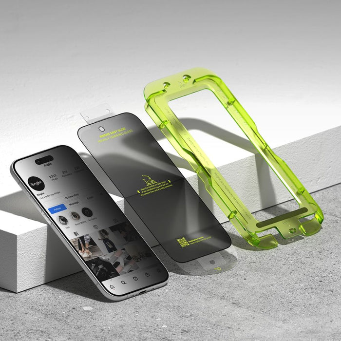 Ringke Easy Slide 2-pack Privacy Glass for iPhone 17 Air - Black