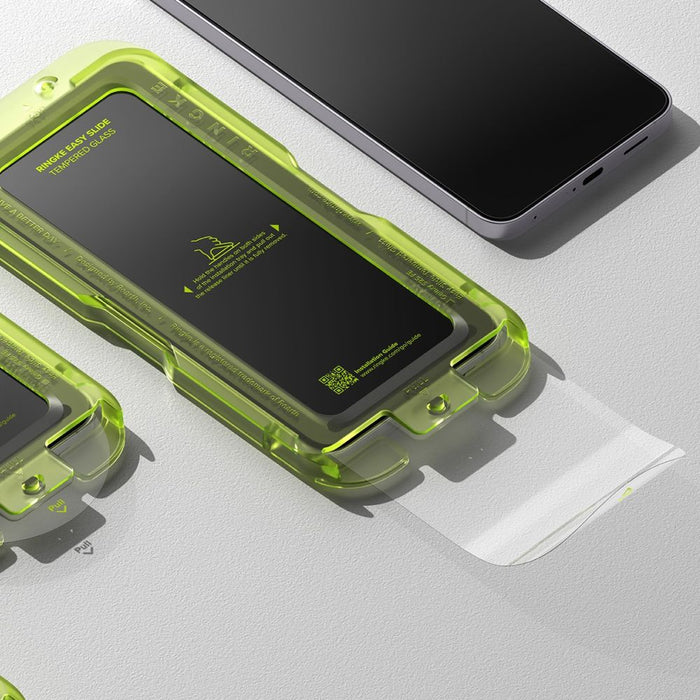 Ringke Easy Slide Tempered Glass 2-Pack for Samsung Galaxy S25 FE